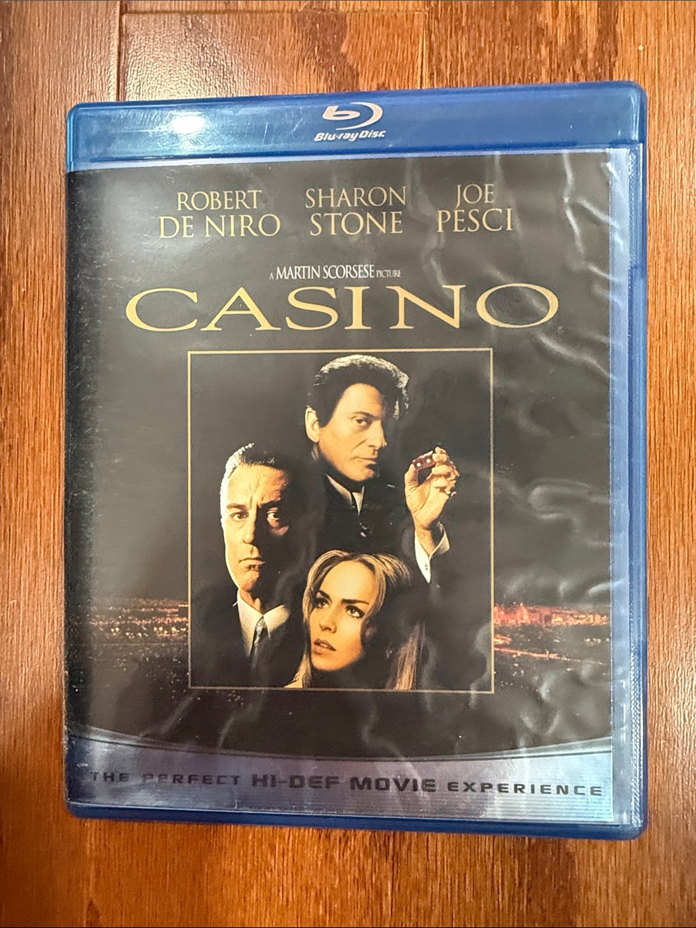 Casino Blu-ray Robert De Niro Sharon Stone Joe Pesci Martin Scorsese